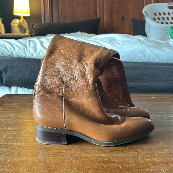 Franco Sarto Daya cognac knee high boot - Picture 3 of 3